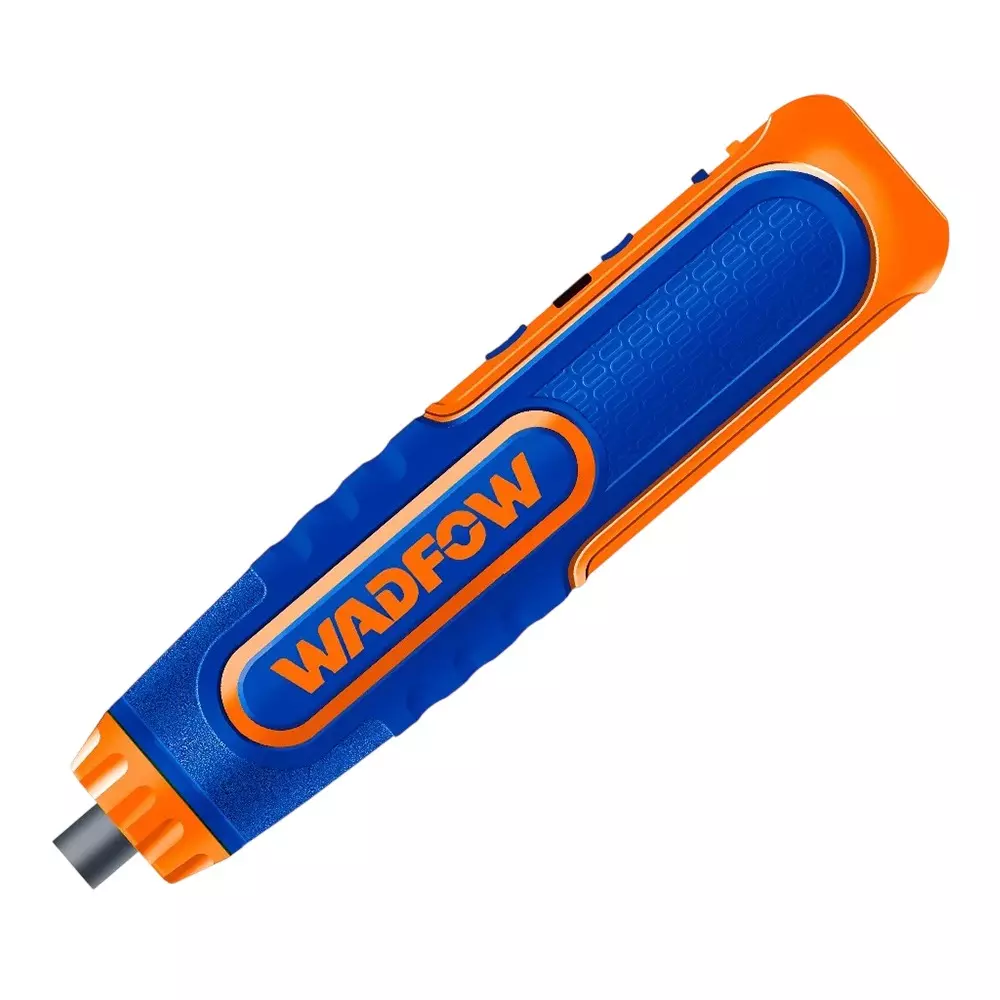 WADFOW Cordless Screwdriver 1/4 Inch (6.35 mm) Hex Shank 260 RPM No Load Speed 5 Nm Torque (Without Charging Cable), WCV4435