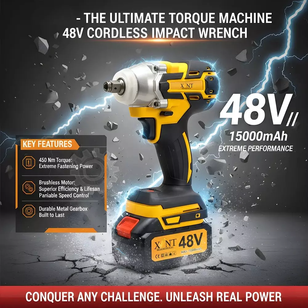 xlnt-48-v-cordless-impact-wrench-kit-0-2700-rpm-no-load-speed-and-0-3200-ipm-impact-rate-xtciwk130-with-battery-charger
