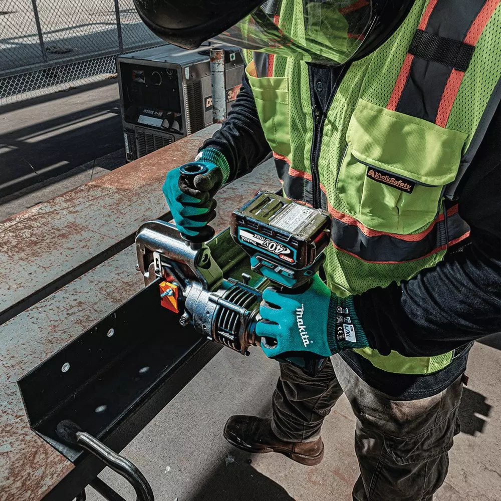 Makita Cordless Hole Puncher 40 V Max Li-ion XGT with Capacity of 20 mm Hole in 6 mm Thick SS, PP001GZK (Without Battery & Charger)