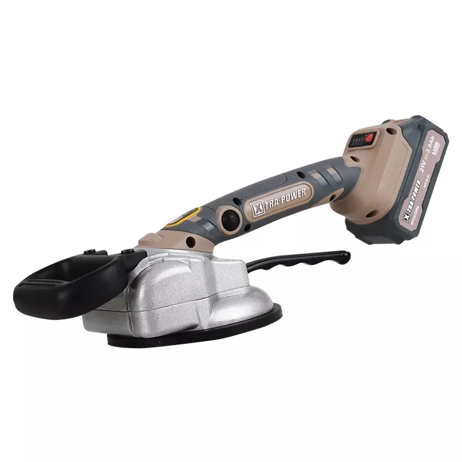 Xtra Power Cordless Tile Tiling Machine 145 mm Sucker Diameter 40 Kg Adsorption Capacity 21 V 2000 mAh/Li-ion (With Battery & Charger), XPC-TL-02