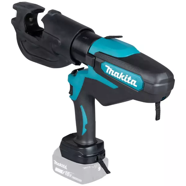 Makita Cordless Crimper 18 V LXT Li-Ion with 12 kN Pressure Force and 42 mm Maximum Jaw Opening, DTC302ZK (Without Battery & Charger)