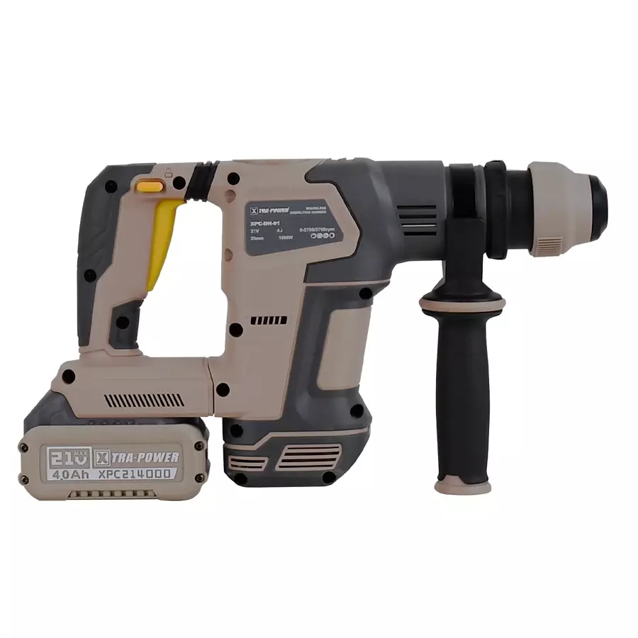 xtra-power-brushless-cordless-demolition-hammer-25-mm-cylinder-diameter-21-v-4000-mahli-ion-with-battery-charger-xpc-dh-01