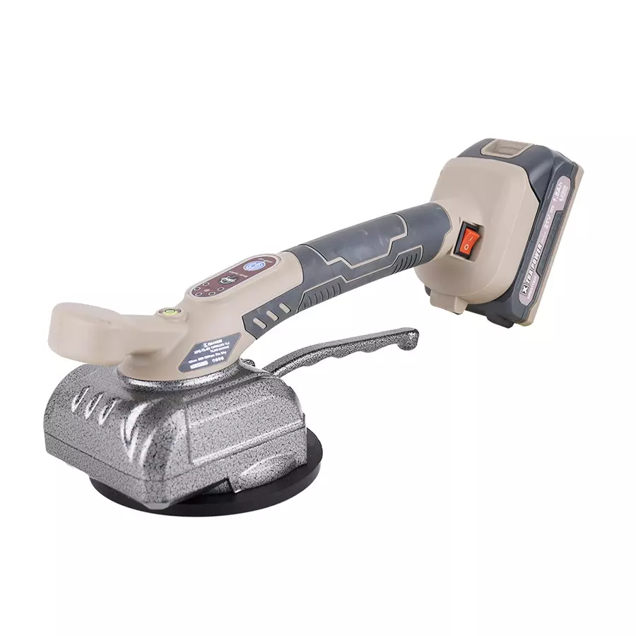 Xtra Power Cordless Tile Tiling Machine 120 mm Sucker Diameter 30 Kg Adsorption Capacity 21 V 1.5 Ah (With Battery & Charger), XPC-TL-01