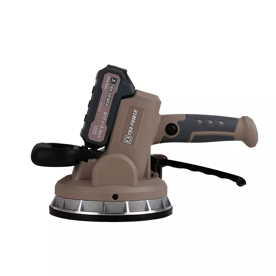 Xtra Power Cordless Tile Tiling Machine 180 mm Sucker Diameter 80 Kg Adsorption Capacity 21 V 2000 mAh/Li-ion (With Battery & Charger), XPC-TL-03