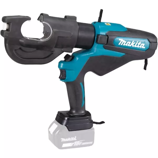 Makita Cordless Crimper 18 V LXT Li-Ion with 12 kN Pressure Force and 31.5 mm Maximum Jaw Opening, DTC301ZK (Without Battery & Charger)