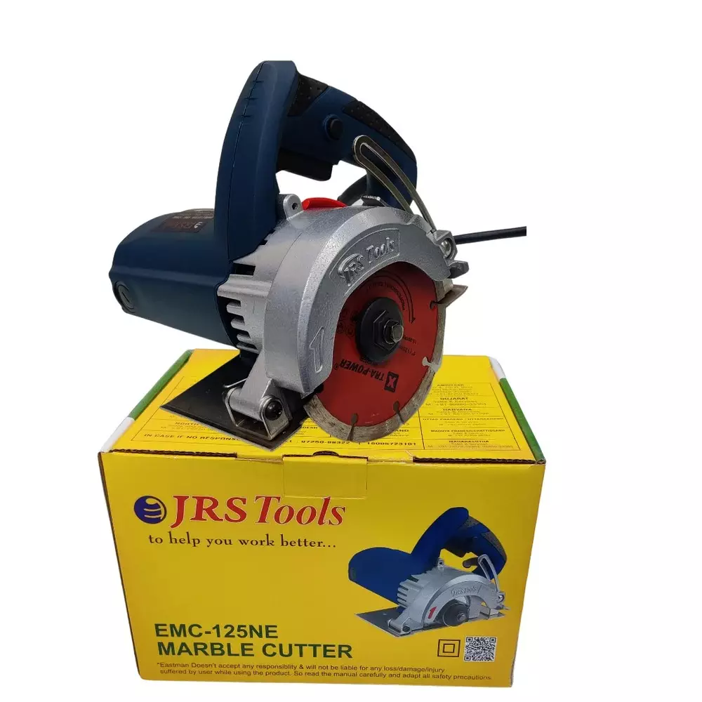 jrs-tools-1300-w-marble-cutter-5-inch-125-mm-blade-diameter-and-12000-rpm-no-load-speed-emc-125ne-without-cutting-blade