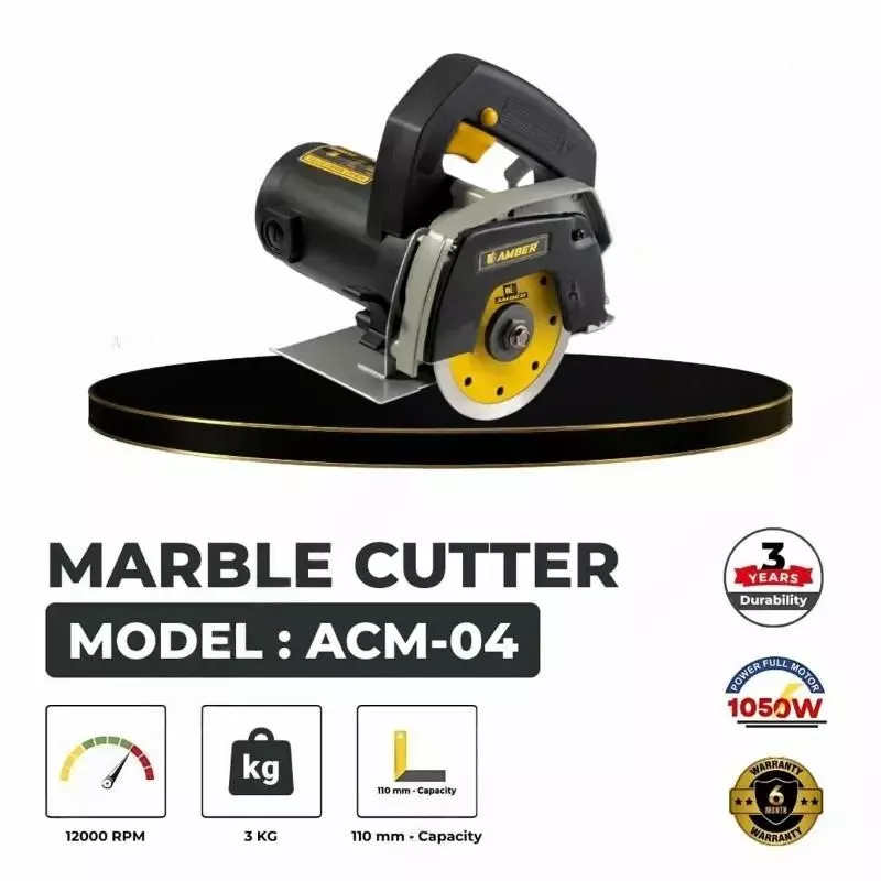 amber-1050-w-marble-cutter-12000-rpm-no-load-speed-and-4-inch-110-mm-wheel-size-acm-04-without-cutting-blade