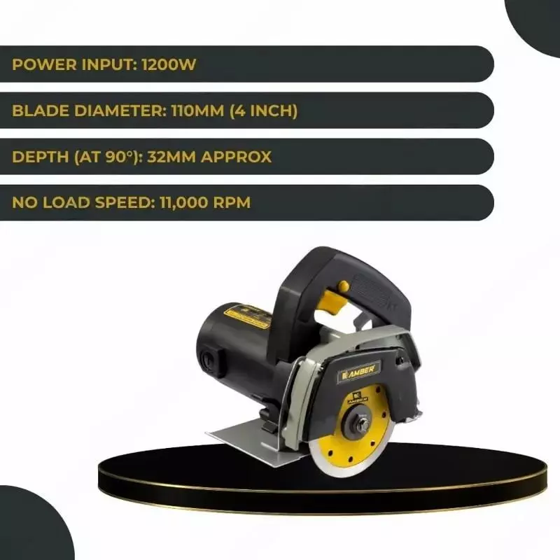 amber-1050-w-marble-cutter-12000-rpm-no-load-speed-and-4-inch-110-mm-wheel-size-acm-04-without-cutting-blade