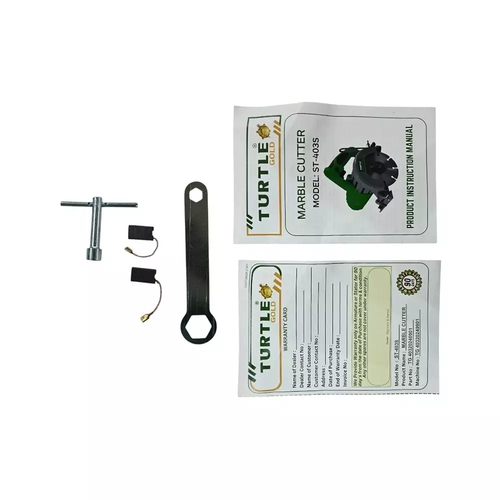 Turtle Gold Marble Cutter 1650 W 125 mm Wheel Diameter, ST 403S (Without Cutting Wheel)