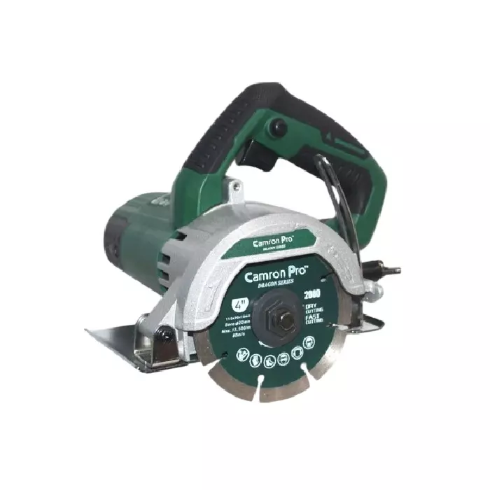 Camron Pro Dragon Series Marble Cutter 1800 W Power 13000 RPM No Load Speed 110 mm Wheel Diameter, CPDS-CM4-1800 (Disc Not Included)