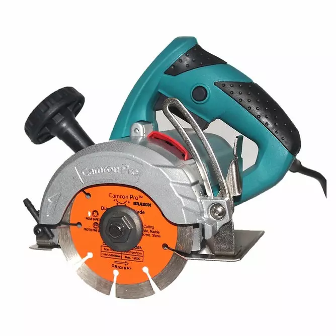 Camron Pro Marble Cutter 1700 W Power 12000 RPM No Load Speed 125 mm Wheel Diameter, CP-MC-125MB (Disc Not Included)