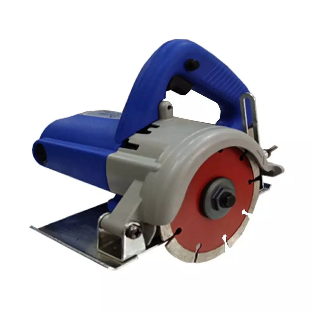 Trumax 1300 W Marble Cutter 4 inch (100 mm) Wheel Diameter and 11000 RPM No Load Speed, MX2110 (Without Cutting Blade)