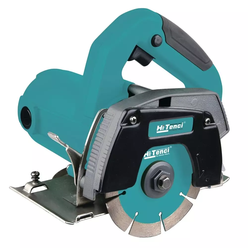 Hi-Tenci 1200 W Marble Cutter with 13000 RPM No Load Speed and 4 inch (110 mm) Wheel Size, HTC - 110HD (Without Cutting Wheel)