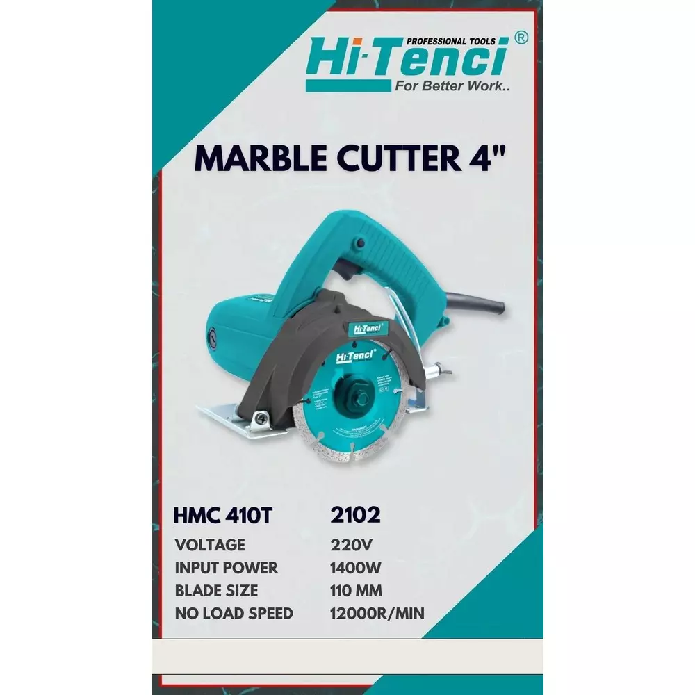 hi-tenci-1850-w-marble-cutter-with-13000-rpm-no-load-speed-and-4-inch-110-mm-wheel-size-hmc--410t-without-cutting-wheel