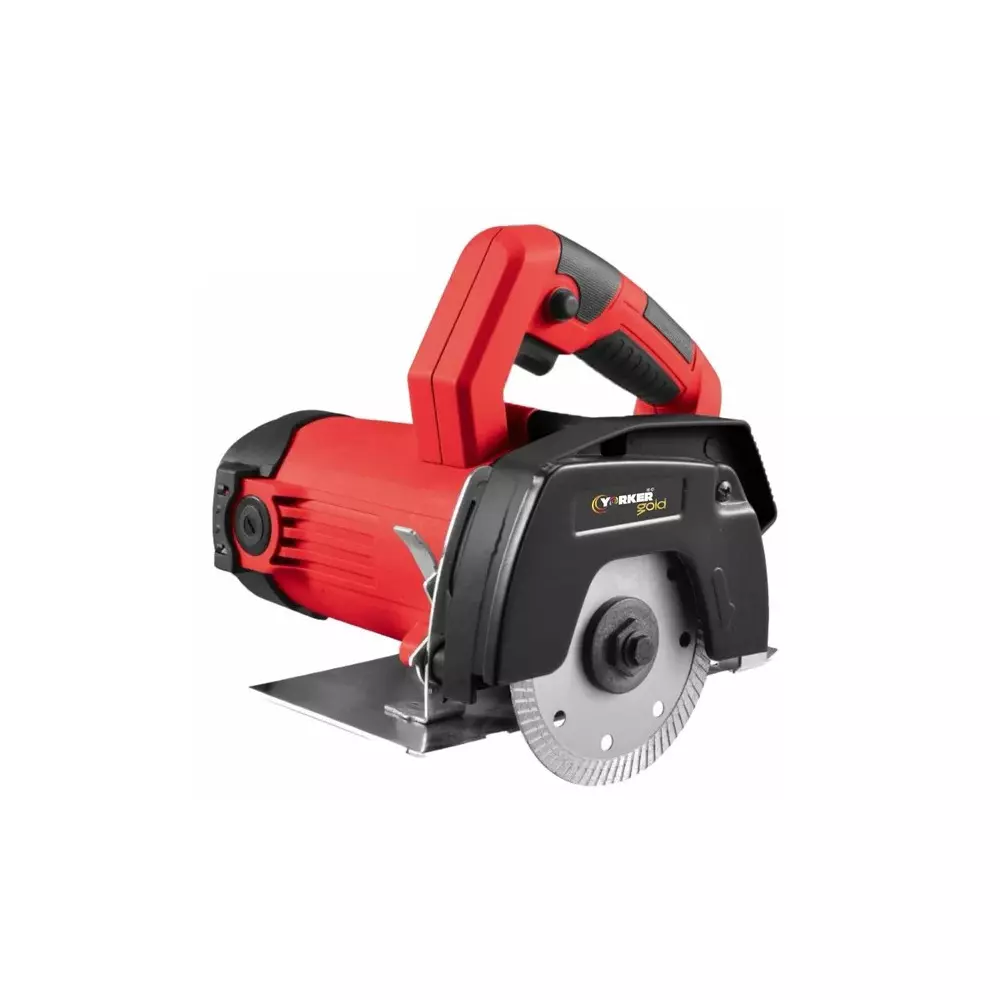 YORKER Electric Marble Cutter GOLD 4 inch (100 mm) Wheel Size 1050 W Power 11000 RPM No Load Speed, YK-CM4SA (without Blade)