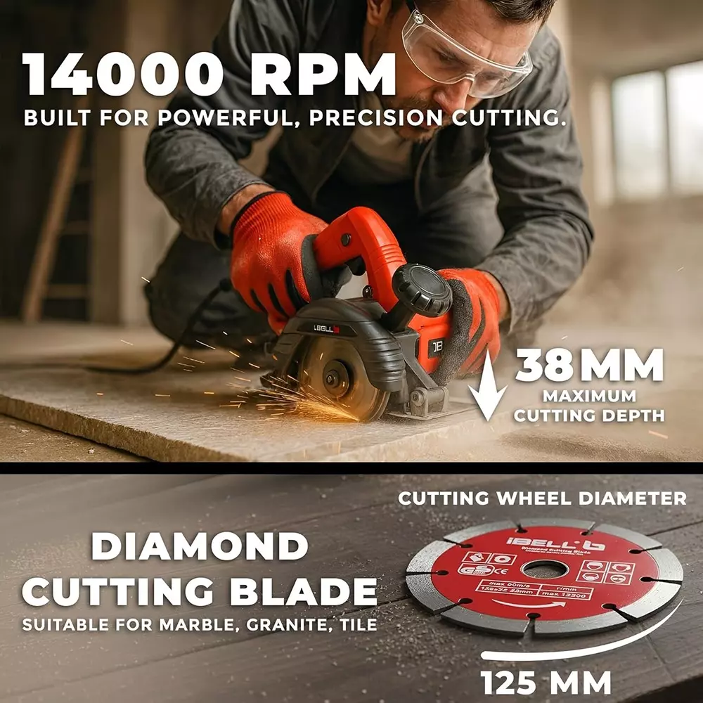 ibell-marble-cutter-14000-rpm-no-load-speed-1600-w-power-38-mm-maximum-cutting-depth-ibl-mc25-60-disc-not-included