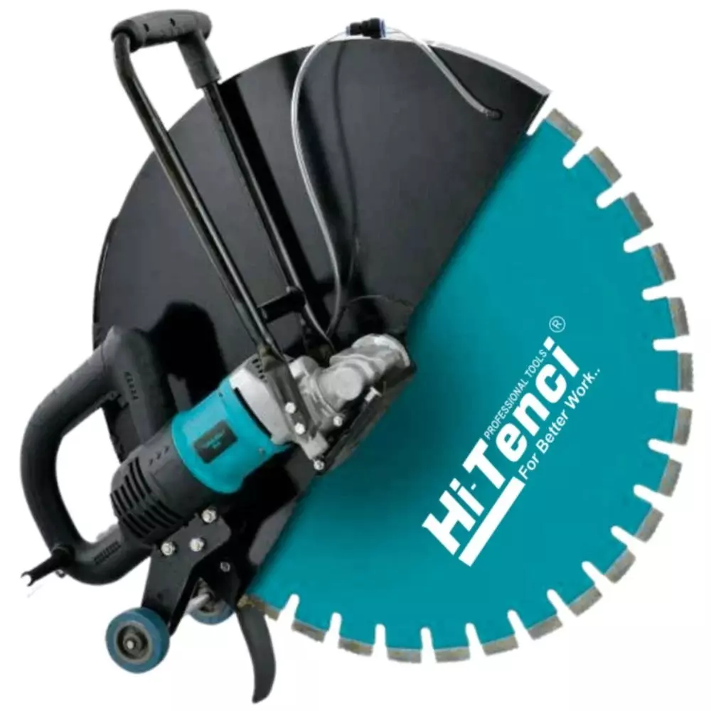 Hi-Tenci 6 HP Concrete Cutter with 2300 RPM No Load Speed and 620 mm Blade Diameter, HCC - 6000V (With Blade)