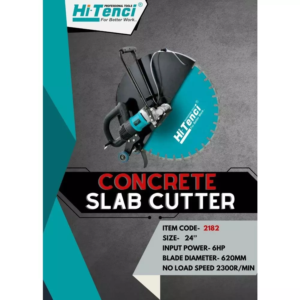 hi-tenci-6-hp-concrete-cutter-with-2300-rpm-no-load-speed-and-620-mm-blade-diameter-hcc--6000v-with-blade