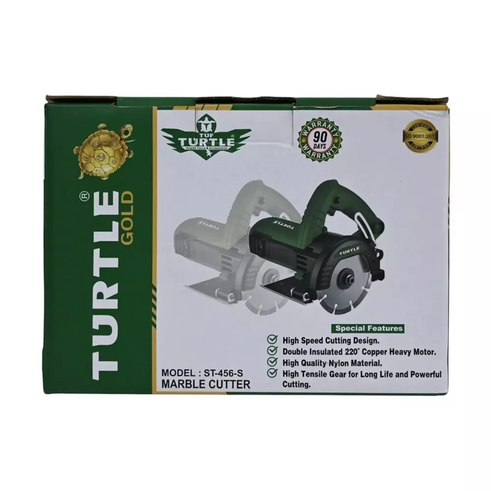 Turtle Gold Marble Cutter 2400 W 125 mm Wheel Diameter, ST 456S (Without Cutting Wheel)