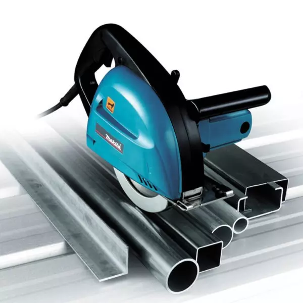 Makita Metal Cutter 185 mm Wheel Diameter 1100 W Power and 3500 RPM No Load Speed with Saw Blade and Accessories, 4131