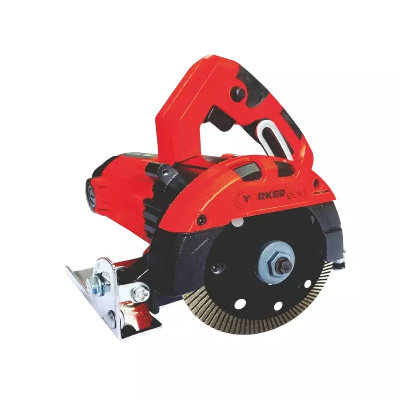 YORKER Electric Marble Cutter GOLD 4 inch (100 mm) Wheel Size 1600 W Power 11000 RPM No Load Speed, YK-CM5 Gold (without Blade)