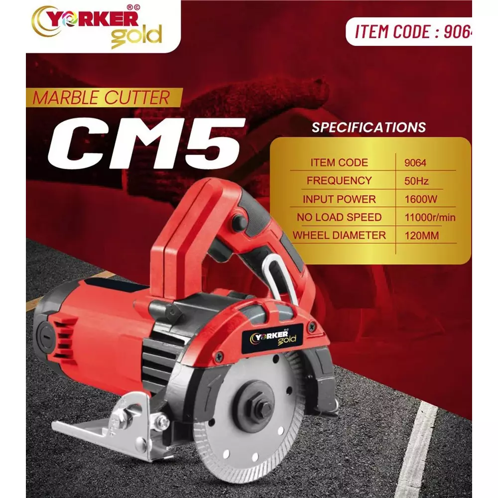 yorker-electric-marble-cutter-gold-4-inch-100-mm-wheel-size-1600-w-power-11000-rpm-no-load-speed-cm5