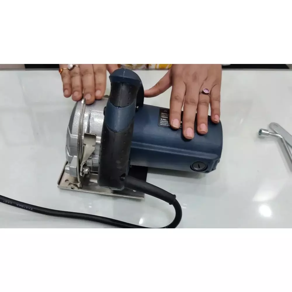 jrs-tools-1680-w-marble-cutter-5-inch-125-mm-wheel-diameter-and-12000-rpm-no-load-speed-emc-125n-without-cutting-blade