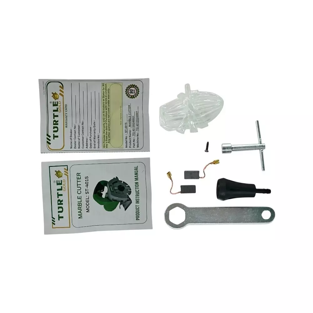 Turtle Gold Marble Cutter 1150 W 110 mm Wheel Diameter, ST 401S (Without Cutting Wheel)
