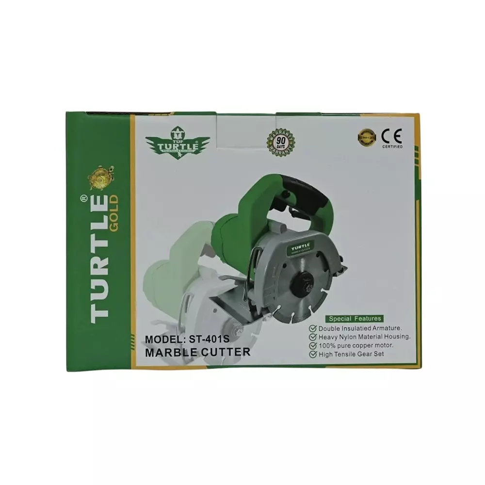 Turtle Gold Marble Cutter 1150 W 110 mm Wheel Diameter, ST 401S (Without Cutting Wheel)