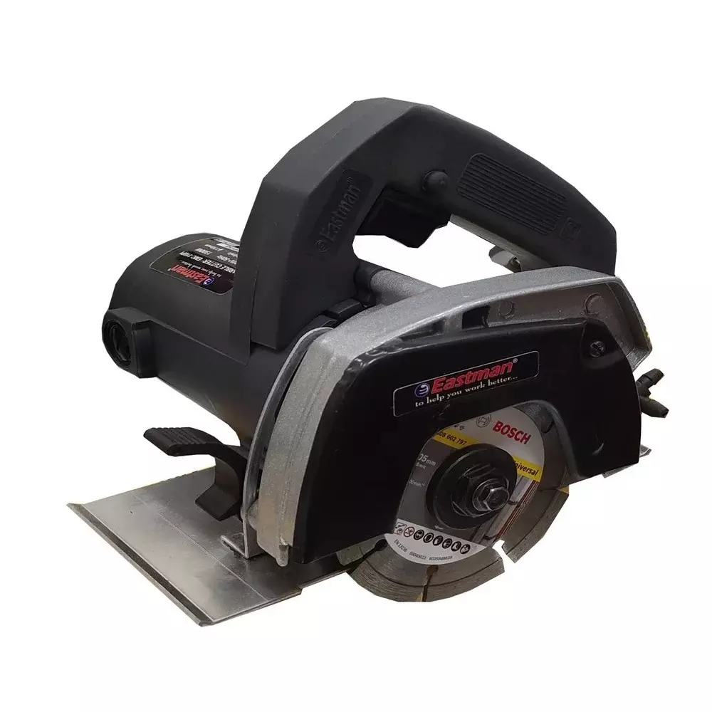 Eastman Tools 1300 W Marble Cutter 4 inch (100 mm) Blade Diameter and 12000 RPM No Load Speed, EMC-110PI (Without Cutting Blade)