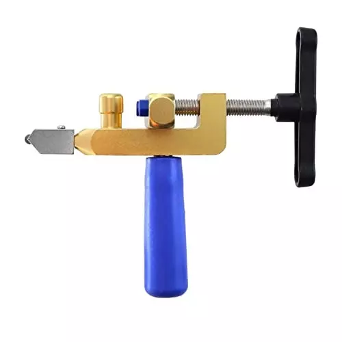 Generic 2 in 1 Professional Easy Glide Glass Tile Cutter Ceramic Cutting Tool