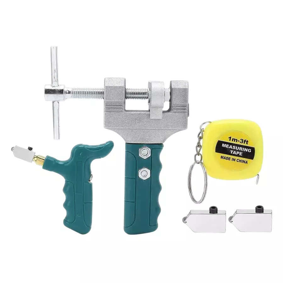 HouseOfCommon Glass Tile Cutter Tool Kit Bevel Chisel Type with 12 mm Blade Width