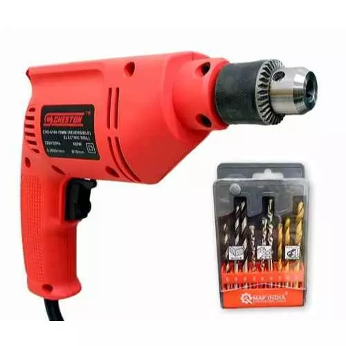 Cheston CHD-6104 220-240 V Red Hammer Drill Bits and Chisels 400 W
