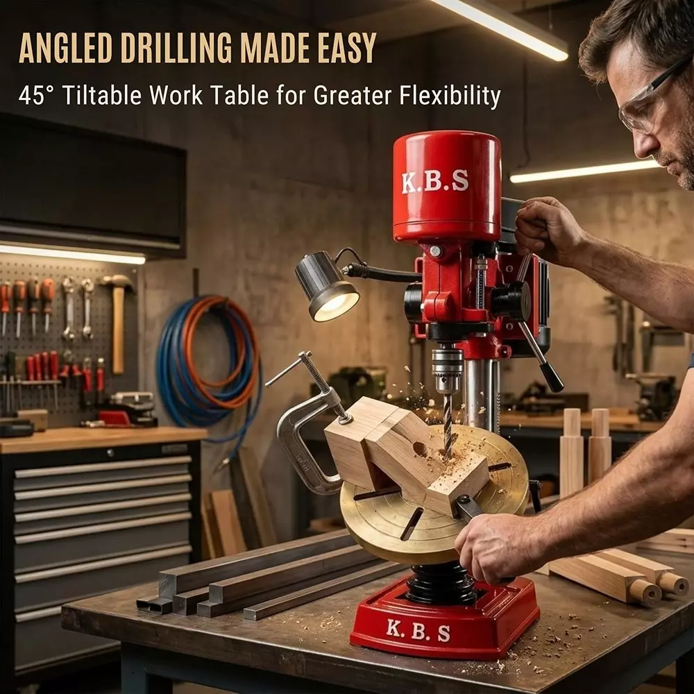 kbs-1-hp-pillar-drill-machine-with-cast-iron-base-2550-rpm-no-load-speed-and-25-mm-drilling-capacity