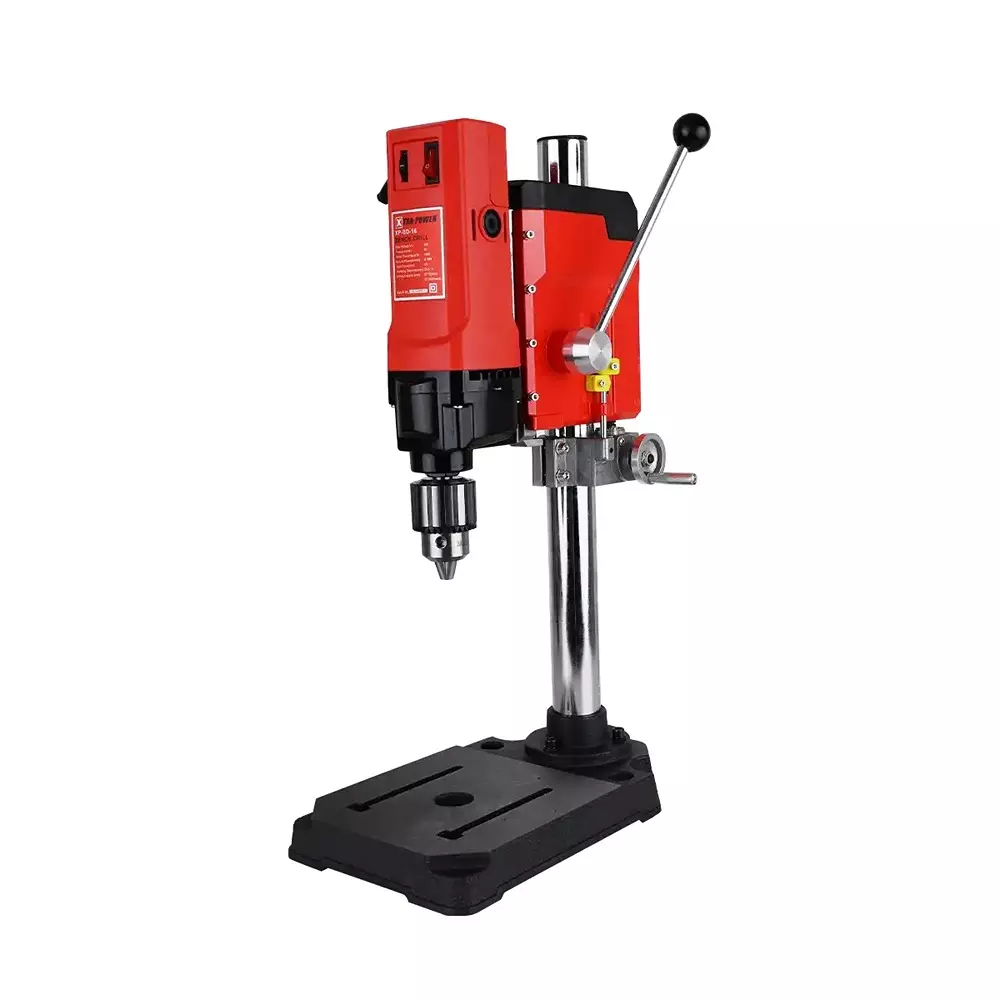 Xtra Power Bench Drill with Stand 3 - 16 mm Capacity 140 mm Working Radius 1050 W Power, XP-BD-16