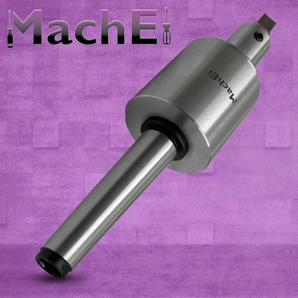 MachEl MT2 Shank Rotary Broach Set with 7 HSS Square Punches, M10 x 1.5 mm Drawbar Thread