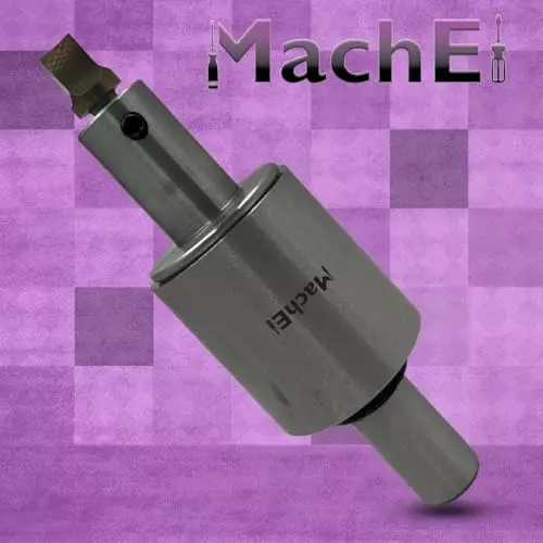 MachEl 3/4 inch (19.05 mm) Straight Shank Rotary Broach Set with 7 HSS Square Punches
