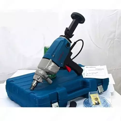 Dongcheng Diamond Drill Kit Without Bit 1800 W Power 1900 rpm Speed for Industrial Use, DZZ02-160