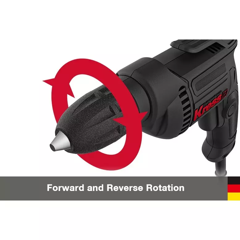 Kress Rotary Drill KU110K 500 W 10 mm Keyless Chuck Size