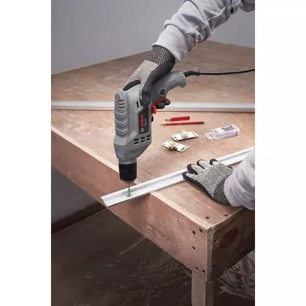 Bosch Rotary Drill 370 W, 3200 RPM No Load Speed and 0.8-10 mm Keyless Chuck, BM 370 (Without Drill Bits)