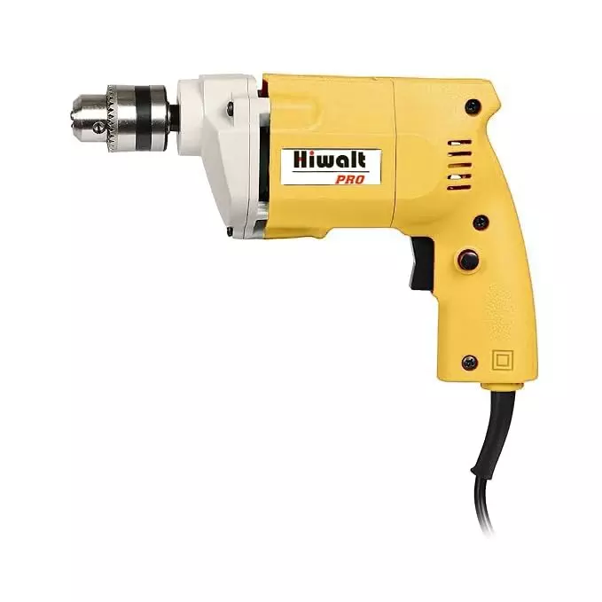 HIWALT PRO Electric Drill 400 W Power 2600 RPM No Load Speed and 10 mm Chuck Size, HW-110A