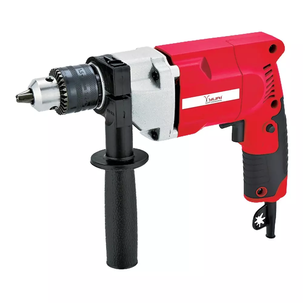 YURI Electric Drill 750 W 13 mm Chuck Size, YR-ED1078 (Without Drill Bit)