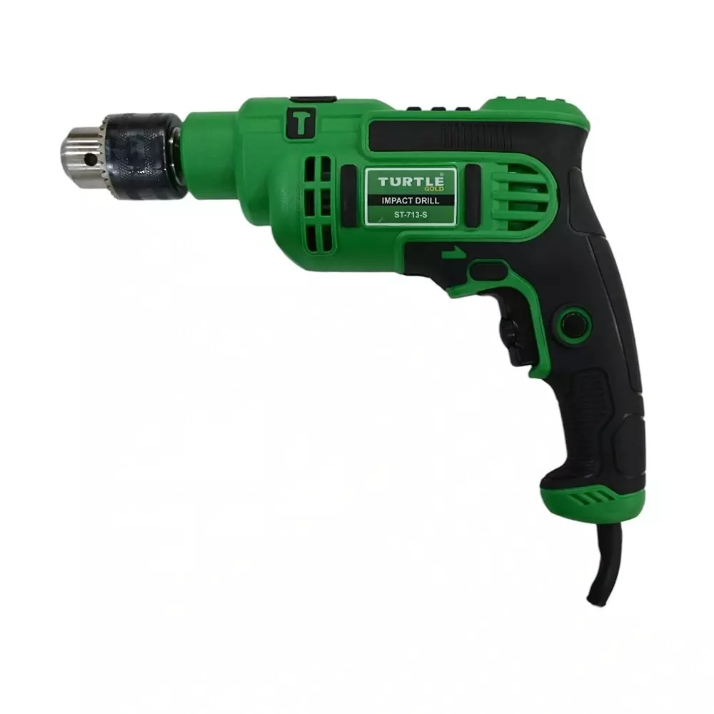 Turtle Gold Electric Drill 750 W Chuck Size 13 mm, ST 713S (without Drill Bits)