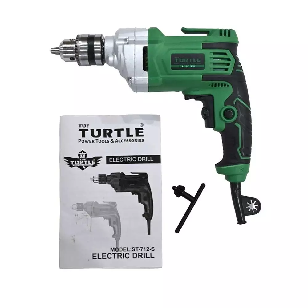 Turtle Electric Drill 13 mm 1060 W, ST-712S (Without Drill Bit)