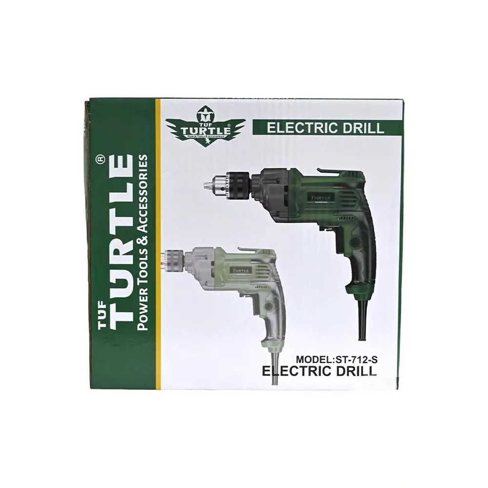Turtle Electric Drill 13 mm 1060 W, ST-712S (Without Drill Bit)