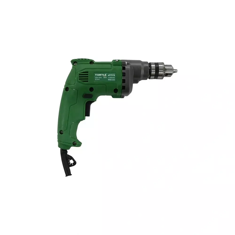 Turtle Electric Drill 10 mm 680 W, ST-711S (Without Drill Bit)