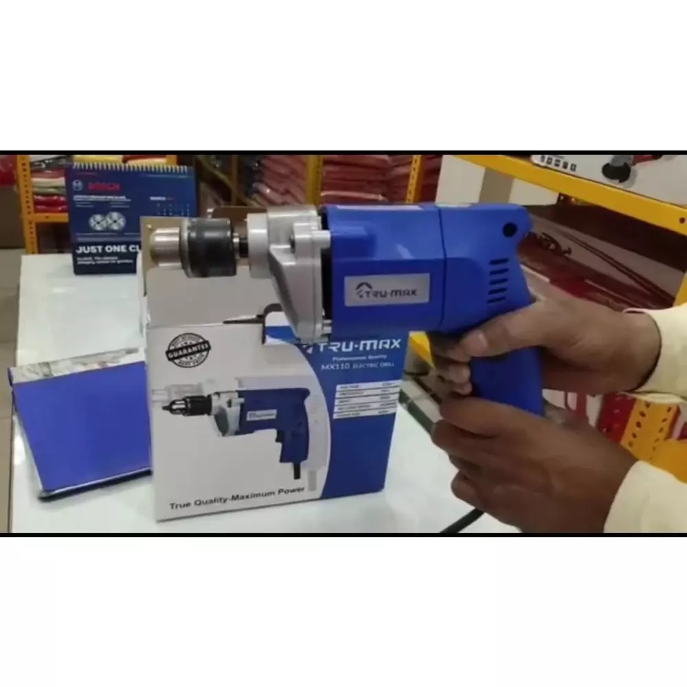 trumax-350-w-electric-drill-machine-2600-rpm-no-load-speed-and-10-mm-chuck-size-mx110-without-drill-bits