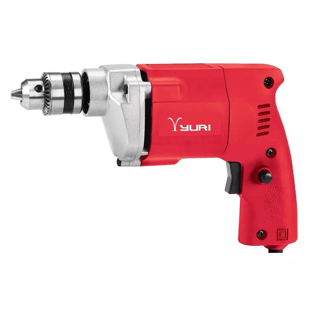 YURI Electric Drill 450 W 10 mm Chuck Size, YR-ED1071 (Without Drill Bit)