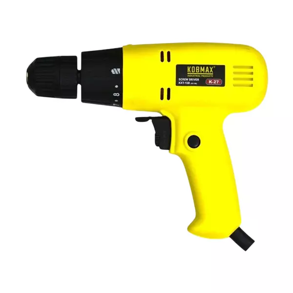 Kobmax Electric Screw Driver 300 W, 0-750 RPM Speed and 10 mm Chuck Size, KXT-10B (Without Bits)
