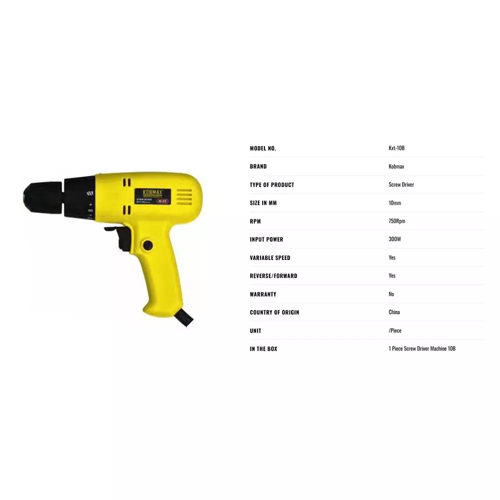 kobmax-electric-screw-driver-300-w-0-750-rpm-speed-and-10-mm-chuck-size-kxt-10b-without-bits